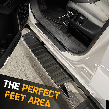 COMNOVA 6 Inch Running Boards Compatible with 2022-2026 Toyota Tundra Crewmax Cab. Tundra Running Boards Nerf Bars Rock Sliders, Side Steps Made with Stainless Steel.