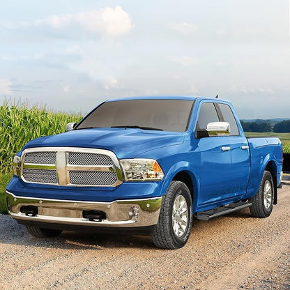 Nilight Running Boards for Dodge Ram 2009-2018 1500 Quad Cab 2019-2024 1500 Classic 2010-2024 2500 3500 6 Inch Slip-Proof Aluminum Bolt-on Side Step Nerf Bars