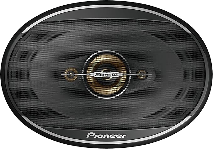 Pioneer A-Series Plus TS-A6971F 6” x 9” 4-Way Speakers (Pair) – 600W Max, Balanced Sound + Smooth Treble, Enhanced Bass, Ideal Factory Upgrade, Installation Adaptors Included