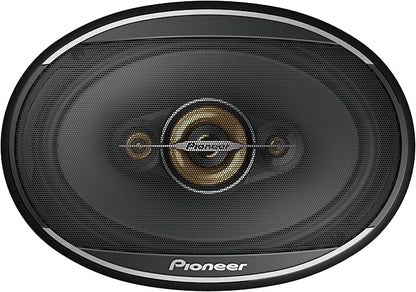 Pioneer A-Series Plus TS-A6971F 6” x 9” 4-Way Speakers (Pair) – 600W Max, Balanced Sound + Smooth Treble, Enhanced Bass, Ideal Factory Upgrade, Installation Adaptors Included