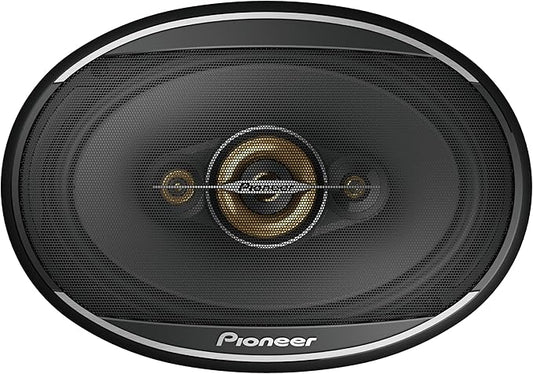 Pioneer A-Series Plus TS-A6971F 6” x 9” 4-Way Speakers (Pair) – 600W Max, Balanced Sound + Smooth Treble, Enhanced Bass, Ideal Factory Upgrade, Installation Adaptors Included