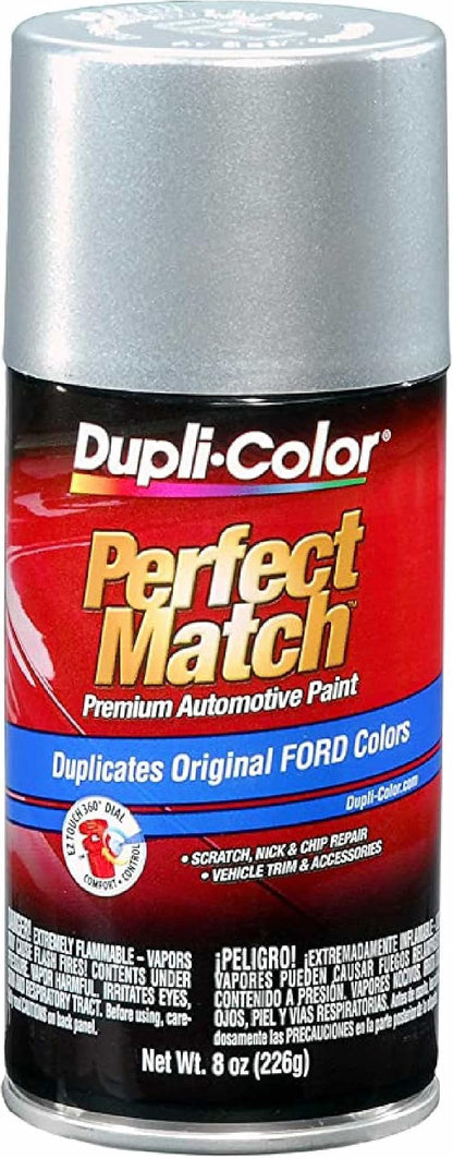 Dupli-Color Perfect Match Premium Automotive Paint, Silver Charcoal (M), 8 oz