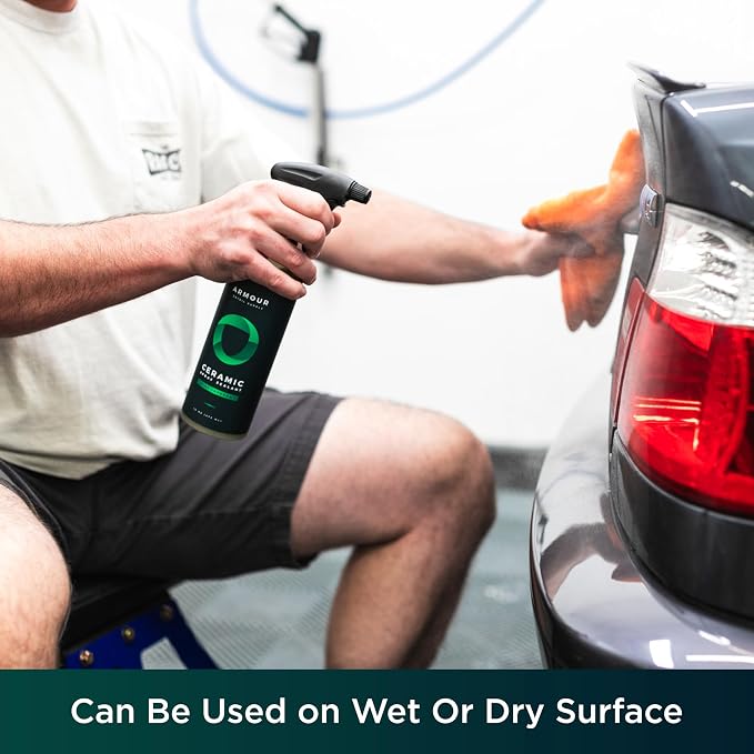 Armour Detail Supply Ceramic Spray Sealant Coating - Superior Automotive Protection, Safe on all Vehicles, Ultra Hydrophobic