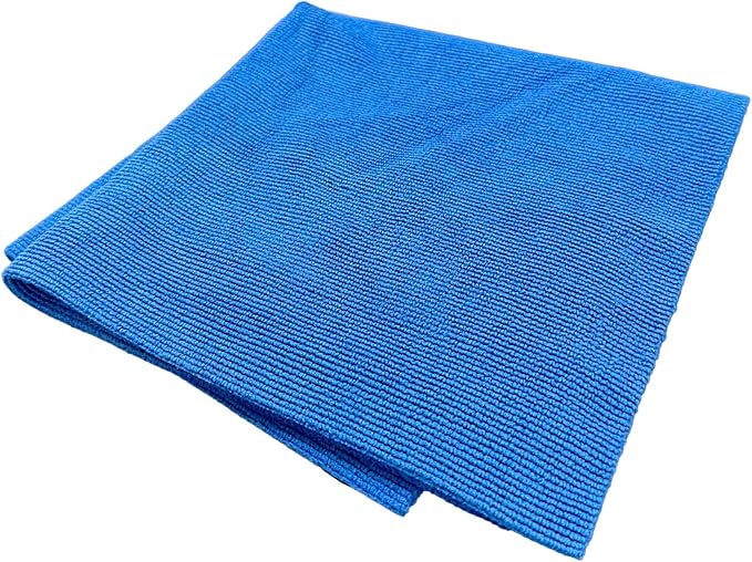 Clean Final Level Microfiber Towel 10-Pack – 350 GSM Edgeless Dual-Pile Microfiber Detailing Cloths for Car, Home, and Garage – Ultra-Soft, Lint-Free, Streak-Free Cleaning – 16” x 16”