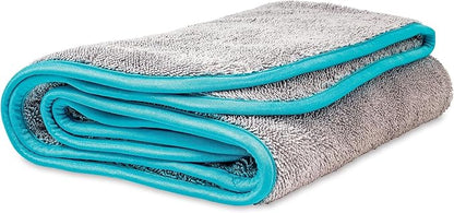 Griot's Garage PFM Microfiber Drying Towel for Car Wash and Auto Detailing, High Absorbency, Machine Washable, Small, 28"x 20", 55504