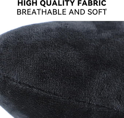 Car Headrest Pillow, Soft Comfortable Memory Foam Automotive Neck Pillow Cushion for Neck Pain Pressure Relief, Universal Fit (Black)