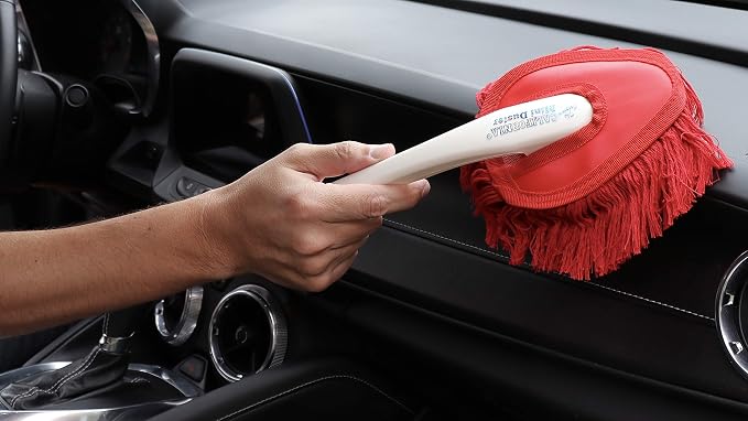 California Car Duster Auto Detailing Combo Kit with Plastic Handle 73556