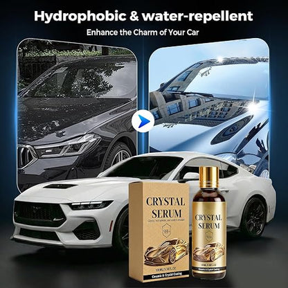 Ceramic Coating for Cars Graphene Spray 9h Ceramic Coating for Automotive Paint Protection Professional Detailing Supplies Long Lasting Anti Static Easy Apply