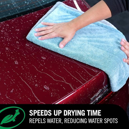 Turtle Wax Wax & Dry, Spray On Car Wax for 1-Step High Gloss Shine, Protection For Paint, Wheels, Glass & More, Easy Versatile Application, Wet or Dry Use, 26 oz (Pack of 1)