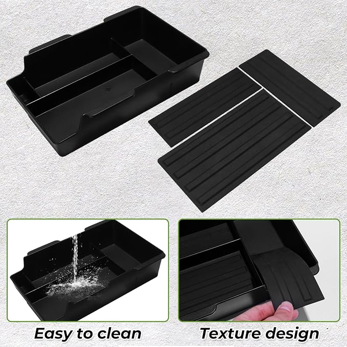 Center Console Organizer Fit for Honda Prologue EV 2024 2025, for Acura ZDX 2024 2025 Armrest Middle Storage Box Arm Rest Tray Interior Accessories