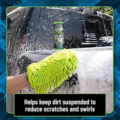 Chemical Guys High Impact Car Wash Soap, Deep Cleaning Vehicle Shampoo With Thick High Lubricity Suds, For Paint, Clear Coat, Wheels, and Exterior Surfaces - 64 Fl Oz