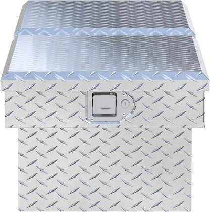 UWS EC10071 72-Inch Heavy-Wall Aluminum Gull Wing Truck Tool Box, RigidCore Lids