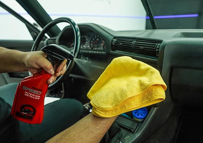 Mothers Speed Interior Detailer, 24 oz. – Cleans Dash, Glass, Screens, Vinyl & More, Safe Ammonia-Free Formula Removes Dirt & Smudges, Leaves a Dry, Streak-Free Finish & Fresh Scent (18324)
