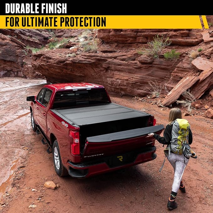 RealTruck Undercover ArmorFlex Hard Folding Truck Bed Tonneau Cover | AX22002 | Fits 2004-2014 Ford F-150 5' 6" Bed (66")