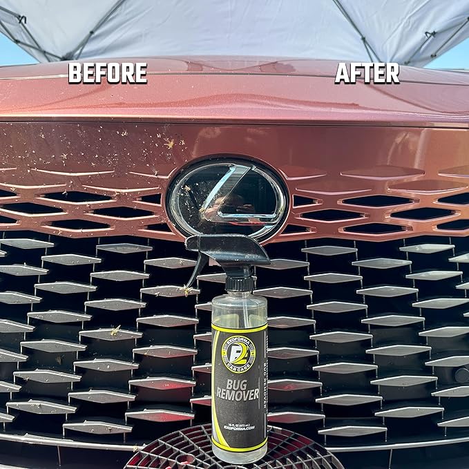 ExoForma Bug Remover - 16 oz Bug Spray Remover, Effortlessly Dissolves Bugs and Bug Splatter - Quick & Safe for Car Paint, Rubber, Metal, Glass, Chrome & More