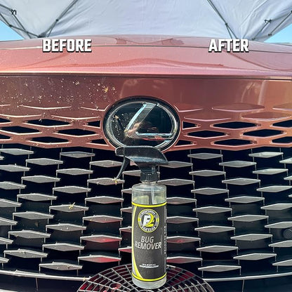 ExoForma Bug Remover - 16 oz Bug Spray Remover, Effortlessly Dissolves Bugs and Bug Splatter - Quick & Safe for Car Paint, Rubber, Metal, Glass, Chrome & More
