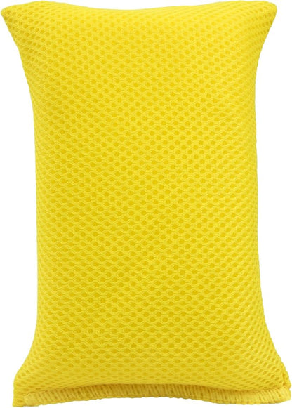 Detailer's Choice 9-24M8 Microfiber Scrub Sponge,Yellow