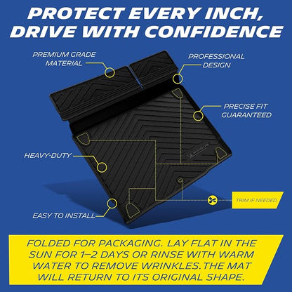 Michelin Vehicle Mats, All-Weather TPE Custom Fit Liner for 2021-2026 Ford Bronco 4-Door (1 Piece), Premier