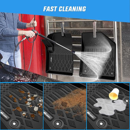 Nilight TPE Floor Mats for Jeep Cherokee 2015 2016 2017 2018 2019 2020 2021 2022 2023 All Weather Custom Fit Heavy Duty Floor Liners