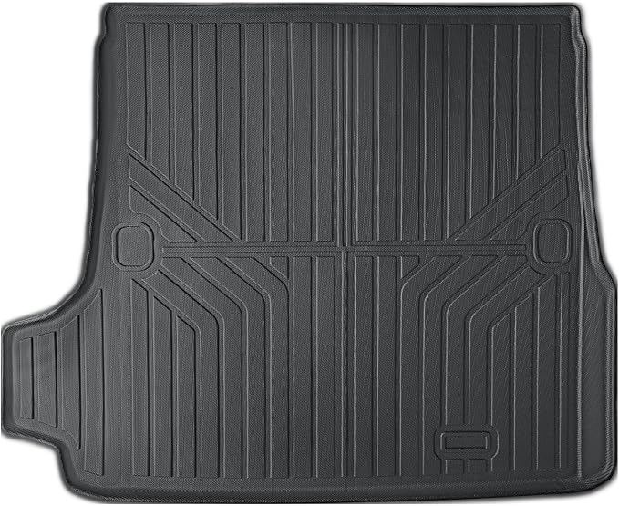 Auxko All Weather Cargo Mat Fit for 2026 2025 Toyota 4Runner 5-Seater Gasoline Version TPE Liners Accessories Guard Odorless Anti-Slip Trunk Liners for Toyota 4 Runner