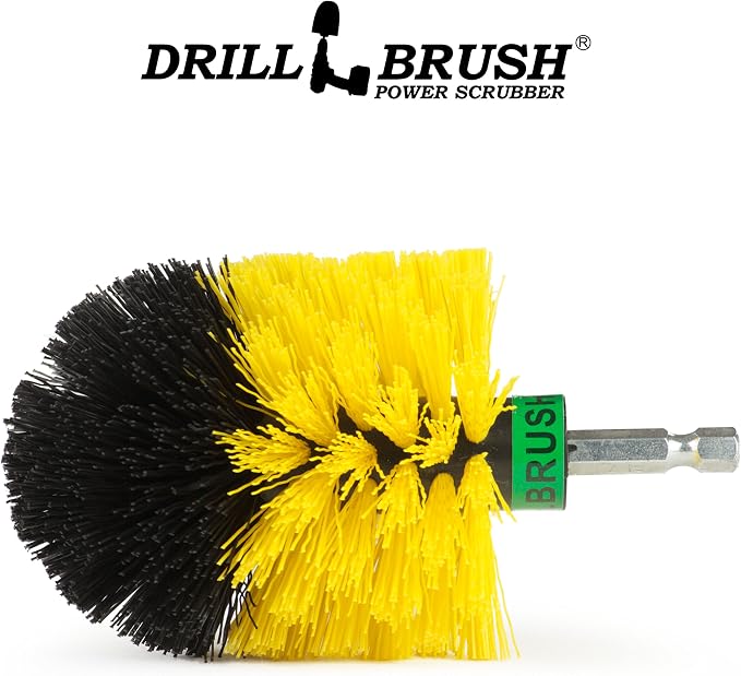 Household Cleaning Supplies - Bathroom Cleaning Accessories - Bath Mat Cleaner - Bathroom Brush - Tile Grout Cleaner - Bathtub Scrub Brush - Sink Cleaner - Toilet Scrubber - Shower Cleaning Brush