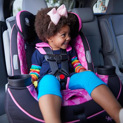 Disney Baby Grow and Go All-in-One Convertible Car Seat, Infant to Toddler Carseat, Minnie Charm 2