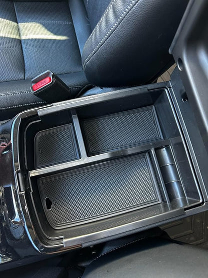 Compatible with Kia Telluride 2026-2020 Center Console Armrest Storage Tray Box ABS Insert Organizer Glove Console Separation Glove Pallet Phone Holder Full Cover