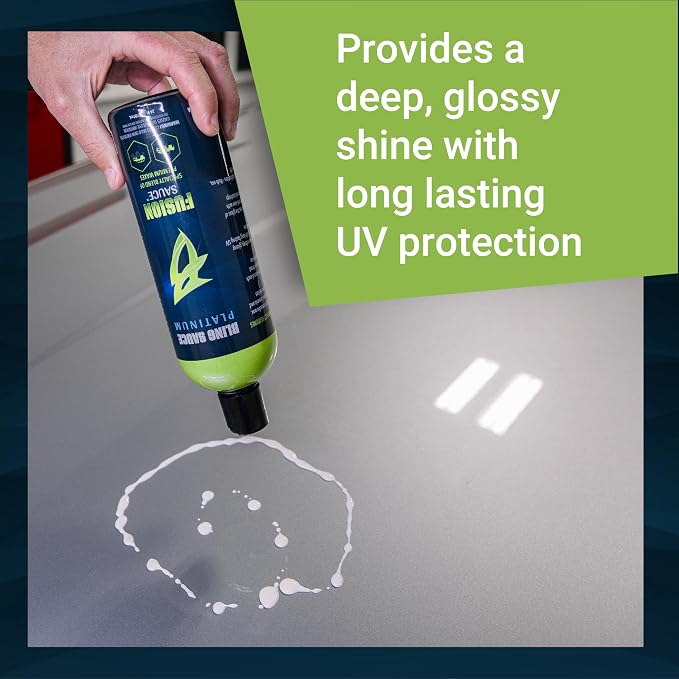 Bling Sauce Platinum Fusion Sauce, Vanilla Scent, Graphene & Ceramic Car Wax Blend for Maximum Gloss & Shine, 24oz.