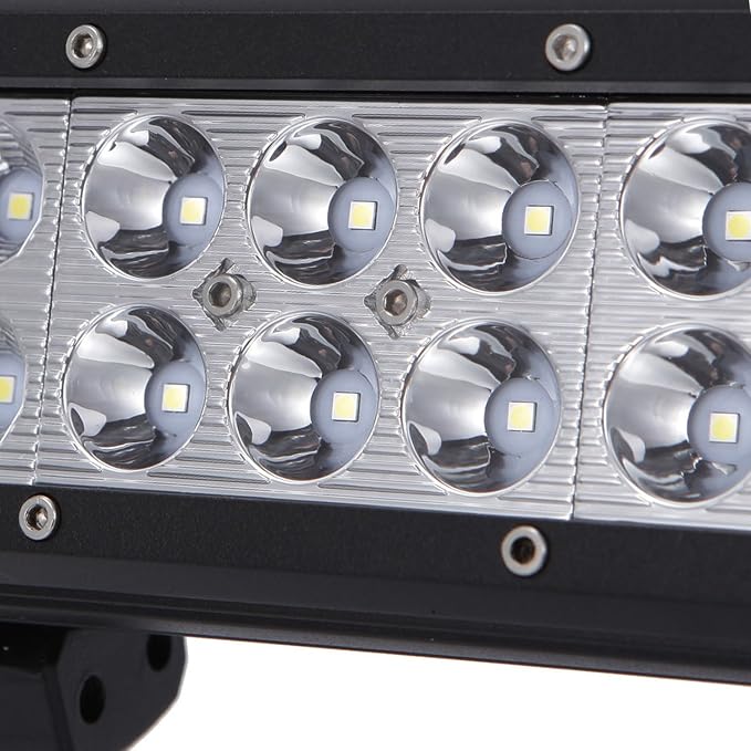Willpower 7 inch 2x36W Spot LED Work Light Bar Driving Lamp 12V 24V for Jeep Truck Car ATV SUV 4X4 Truck