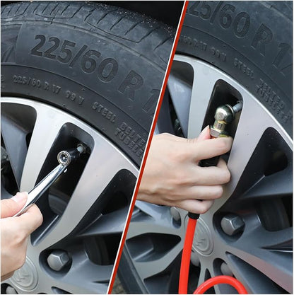 1/4’’ Air Compressor Fittings with Blow Gun Kit, Tire Gauge, Air Chuck, 20PCS