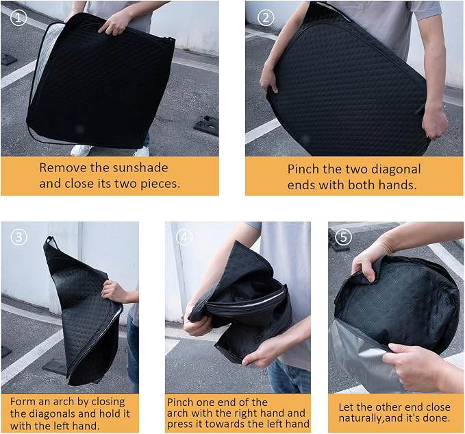 5 Layers Thick Car Windshield Sun Shade for Ford Maverick 2022-2024 2025 2026 Pickup Truck - Front Window Sunshade Sun Visor Accessories - Protector Vehicle Reflect UV Sun and Heat