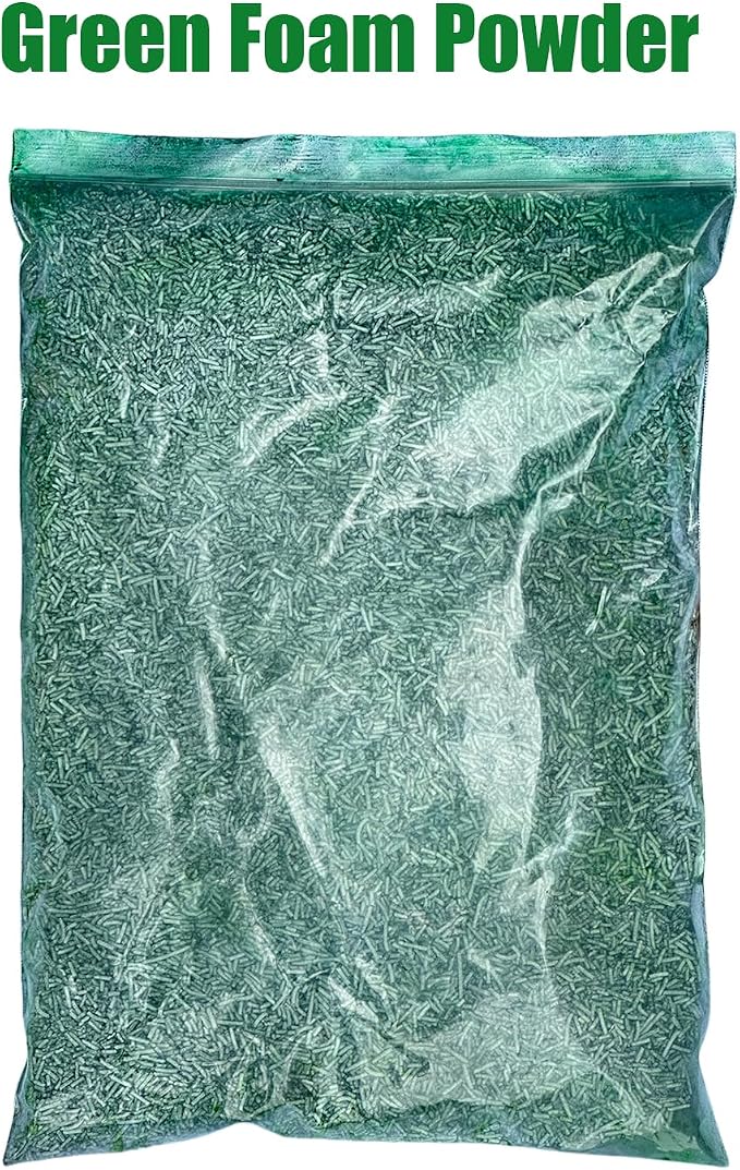 LANGXUN 2.2 lbs Green Foam Machine Powder Pack - Makes 80 Gallons of Long-Lasting Foam Water, Ideal for Outdoor Party Camps and Concert Solutions