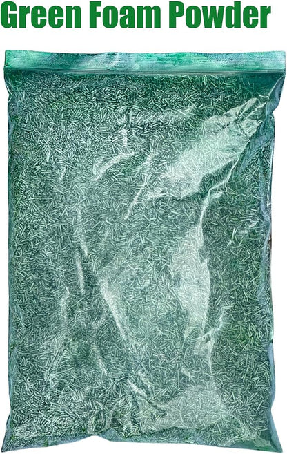 LANGXUN 2.2 lbs Green Foam Machine Powder Pack - Makes 80 Gallons of Long-Lasting Foam Water, Ideal for Outdoor Party Camps and Concert Solutions