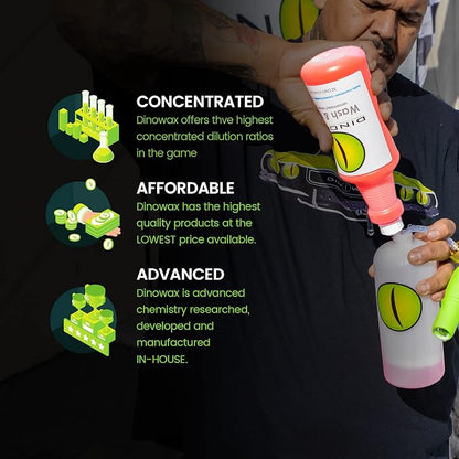 Wash and Wax, Car Wash Concentrate, Car Detailing Shampoo With Ph Balance and 20% Concentration, Clean Collection, Cherry Pie Scent (32 oz)