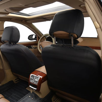 Flying Banner Car Seat Covers Front Seats Rear Bench Polyester car seat Protectors Easy installations Rear Bench Split Classic Man Lady Truck