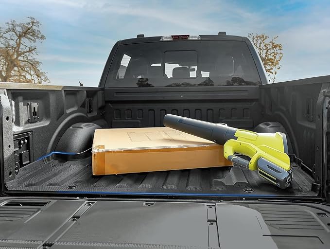 OEDRO Truck Bed Mat Fit for 2024 2025 2026 Toyota Tacoma 5FT, TPE All Weather Tacoma 5FT Heavy Duty Pickup Bed Liner Accessories, Black