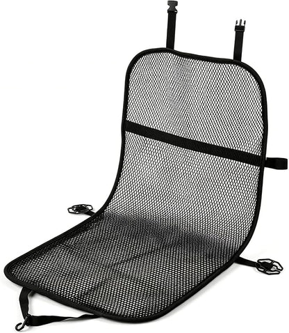 3D Air Mesh Cooling Car Seat Cushion,Integrated-Type,Black | Ventilated pad for car SUV truck van pickup, 3D Air Mesh Cooling design, Cool and comfortable during long drives