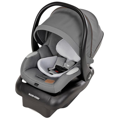 Maxi-Cosi Siena CP Modular Travel System, Car Seat and Stroller Combo, Stone Glow