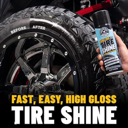 Chemical Guys ShineLogic Tire Shine Safe for Cars, Trucks, Motorcycles, RVs & More, 15 fl oz, 3-Pack