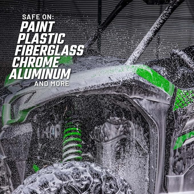 Hybrid Ceramic Off-Road Wash - Extra Thick Super Concentrated Cleaning Solution for Dirt Bike, UTV, Side x Side, Truck, Offroad Car Wash Soap Shampoo Works With Foam Cannon, Foam Gun, Sprayers,