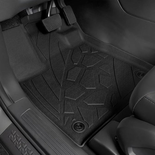 Floor Mats for Honda Passport 2026, All Weather Floor Mats Trunk Cargo Liner with Backrest Protectors, Lower Cargo Mat and Door Sill Guards Accessories, Full Coverage Set