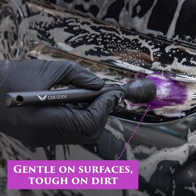 Car Gods Interior and Exterior Feathertip Detailing Brushes