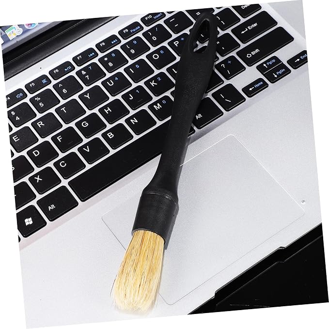 Gatuida 1 Set auto Detailing Beauty Products Crevice Brush car wash Tools Motorcycle Detailing kit car wash Brush Replace car Alloy Wheel Detail Brush Lotus Cleaning Supplies, 22.50X2.40X2.30CM
