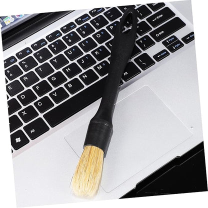 Gatuida 1 Set auto Detailing Beauty Products Crevice Brush car wash Tools Motorcycle Detailing kit car wash Brush Replace car Alloy Wheel Detail Brush Lotus Cleaning Supplies, 22.50X2.40X2.30CM