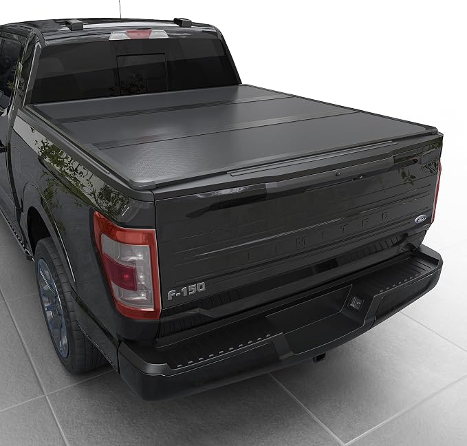 Hard Tri-Fold Truck Bed Tonneau Cover Compatible with 2015-2026 Ford F150 5.5 FT Bed (66")