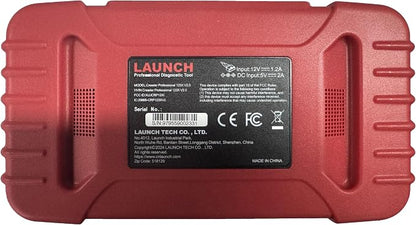 Launch OBD2 Scanner CRP123X Elite V2.0, 2025 Lifetime Free Update Diagnostic Scan Tool Car Engine Code Reader with Oil/Brake/SAS/BMS/D.P.F/ABS Bleeding/Throttle Reset, Auto VIN