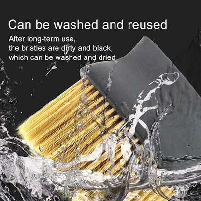 Antson 2 pcs Combo Interior Cleaning Brush Multipurpose Car Interior AC Vent Dashboard Dust Dirt Cleaner Cleaning Brush for Car Interior PC Laptop Keyboard Cleaning Brush (2 Brush Set)
