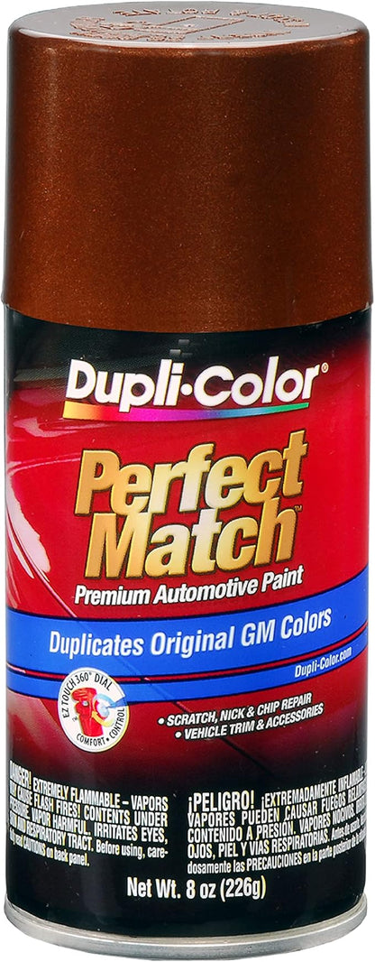 Dupli-Color Perfect Match Premium Automotive Paint, Cordova Brown (M), 8 oz
