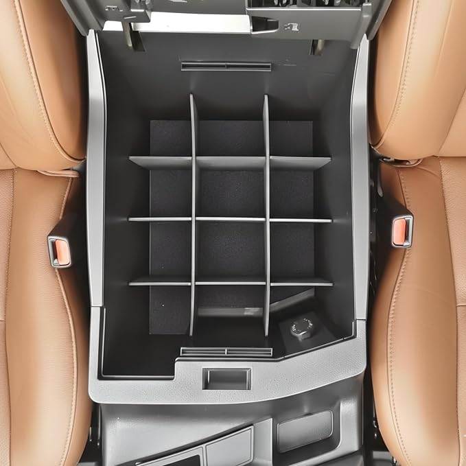 Vehicle OCD - Center Console Organizer for Toyota Tundra (2007-2013) / Sequoia (2008-2022) - Made in USA - SLX111