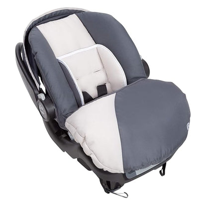 Baby Trend 2-Pack Infant Car Seat & Base with 5-Point Safety Harness, 4-Position Height Adjustment & Push-Button Release, Ally 35, Magnolia - Convertible Travel System & Support for Babies & Toddlers